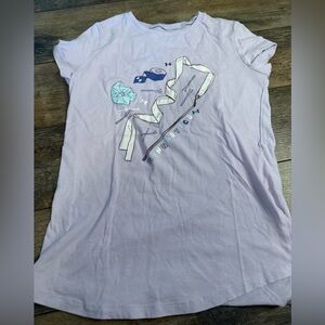 Under Armour Purple Short Sleeve Tee girls medium